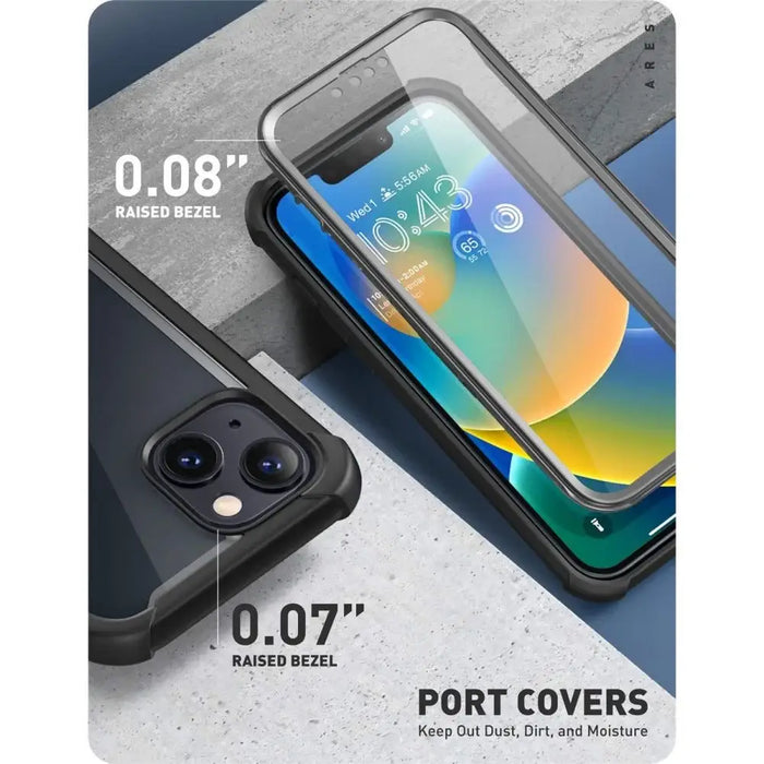 Supcase IBLSN Ares iPhone 14 Plus Case - Black - Cell phone cases and covers<<<HurtelXML
