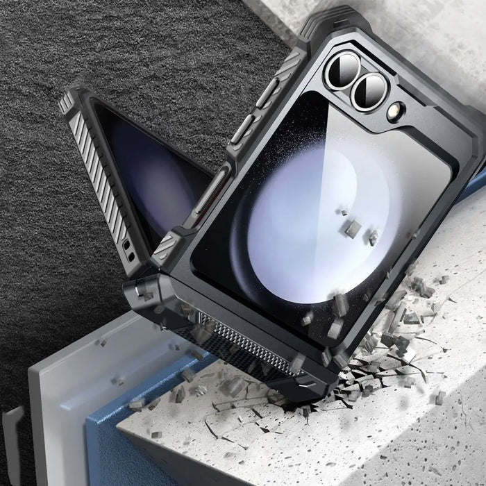 Supcase IBLSN ArmorBox Case for Samsung Galaxy Z Flip 6 - Black - Cell phone cases and covers<<<HurtelXML