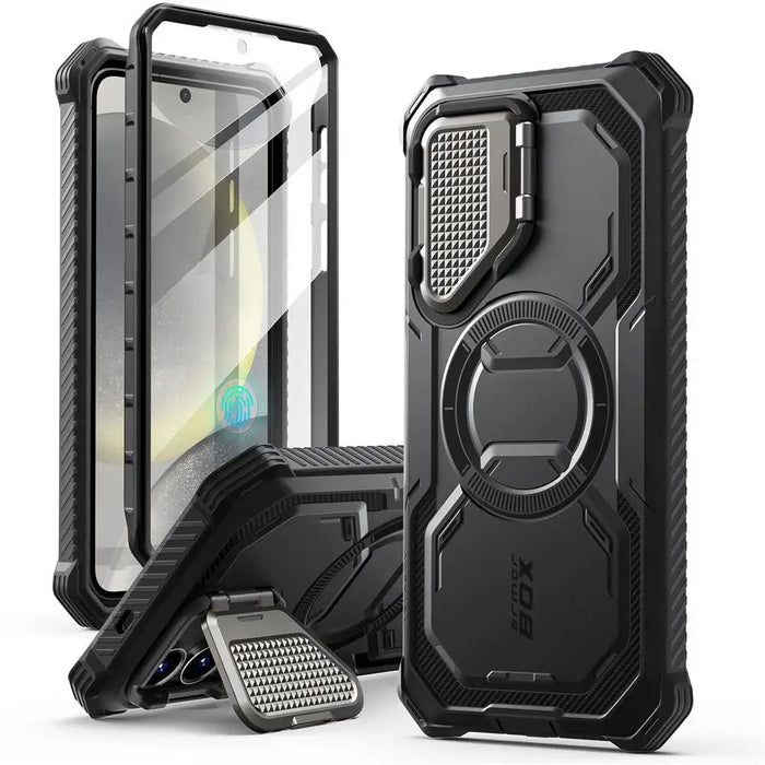 Supcase IBLSN Armorbox Mag Case for Samsung Galaxy S25 - Black - Cell phone cases and covers<<<HurtelXML