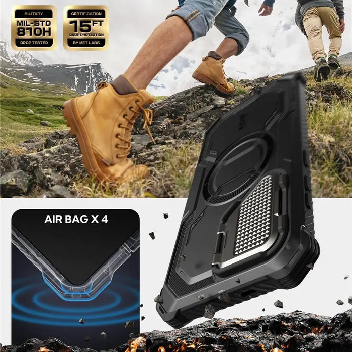Supcase IBLSN Armorbox Mag Case for Samsung Galaxy S25 - Black - Cell phone cases and covers<<<HurtelXML
