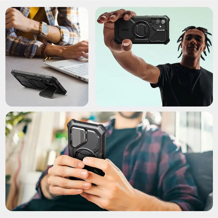 Supcase IBLSN Armorbox Mag Case for Samsung Galaxy S25 - Black - Cell phone cases and covers<<<HurtelXML