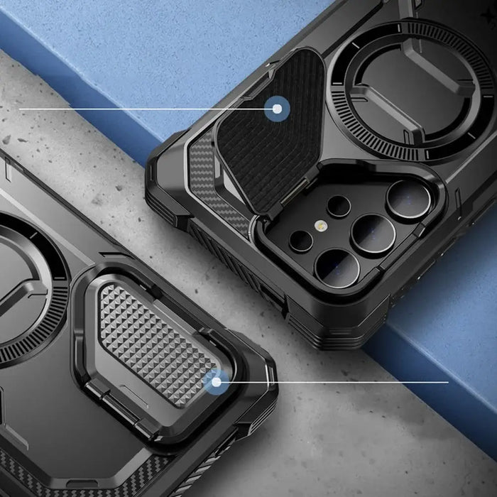 Supcase IBLSN Armorbox Mag with MagSafe for Samsung Galaxy S24 Ultra - Black - Cell phone cases and covers<<<HurtelXML