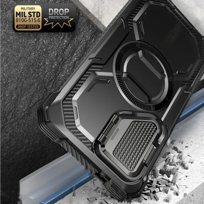 Supcase IBLSN Armorbox Mag with MagSafe for Samsung Galaxy S24 Ultra - Black - Cell phone cases and covers<<<HurtelXML