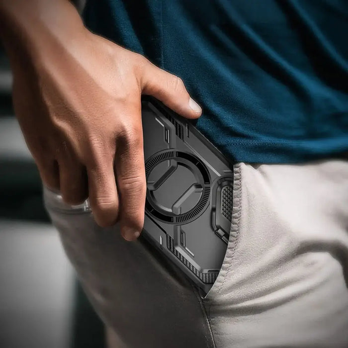 Supcase IBLSN Armorbox Mag with MagSafe for Samsung Galaxy S24 Ultra - Black - Cell phone cases and covers<<<HurtelXML