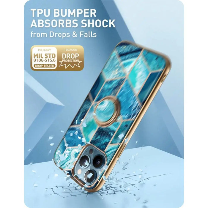 Supcase IBLSN Cosmo Snap Case for iPhone 13 Pro - Blue - Cell phone cases and covers<<<HurtelXML