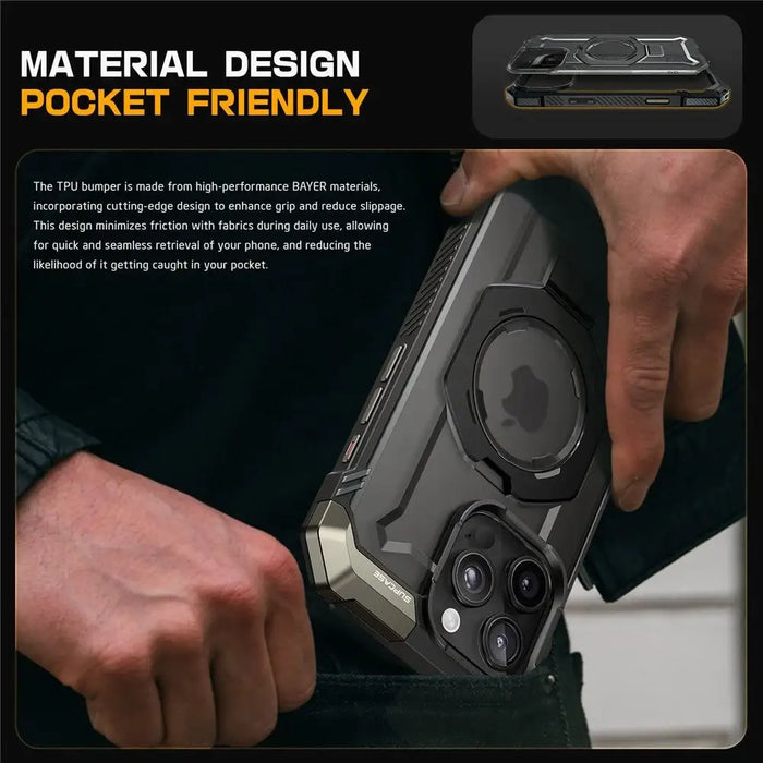 Supcase UB Grip Mag Case with MagSafe for iPhone 16 Pro Max - Black - Cell phone cases and covers<<<HurtelXML