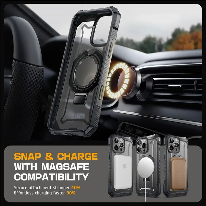Supcase UB Grip Mag Case with MagSafe for iPhone 16 Pro Max - Gray - Cell phone cases and covers<<<HurtelXML
