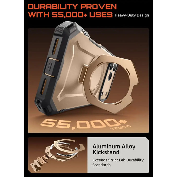 Supcase UB Grip Pro Mag MagSafe Case for iPhone 17 Pro Max - Gold - Cell phone cases and covers<<<HurtelXML