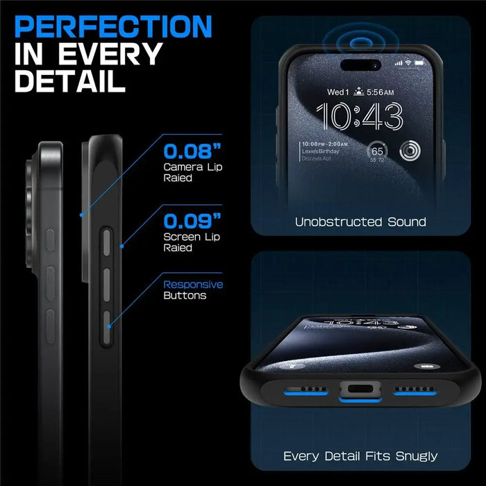 Supcase UB Mag Case with MagSafe for iPhone 16 Pro Max - Black - Cell phone cases and covers<<<HurtelXML