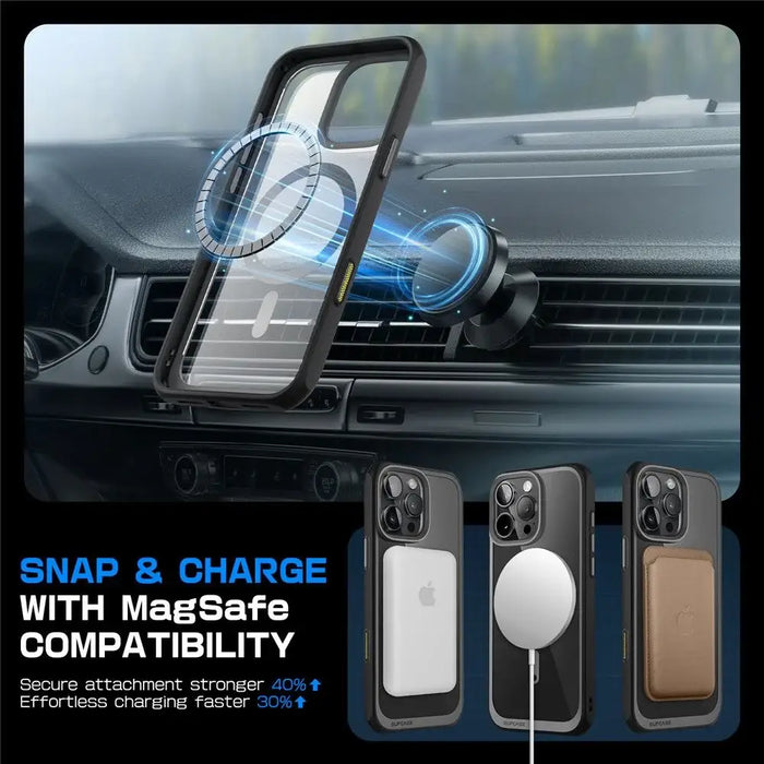 Supcase UB Mag Case with MagSafe for iPhone 16 Pro Max - Black - Cell phone cases and covers<<<HurtelXML