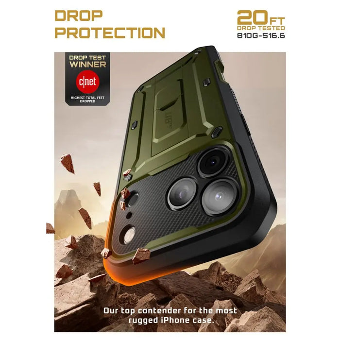 Supcase UB Pro Case for iPhone 17 Pro - Green - Cell phone cases and covers<<<HurtelXML