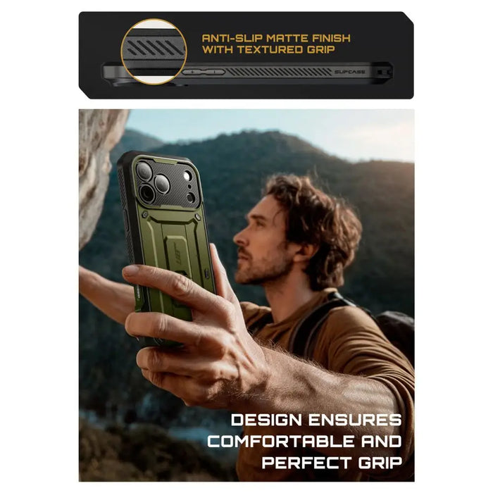 Supcase UB Pro Case for iPhone 17 Pro - Green - Cell phone cases and covers<<<HurtelXML