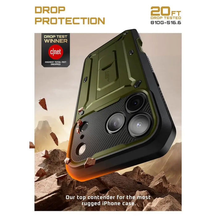 Supcase UB Pro Case for iPhone 17 Pro Max - Green - Cell phone cases and covers<<<HurtelXML