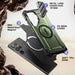 Supcase UB XT Mag Case for Samsung Galaxy S25 Ultra - Olive - Cell phone cases and covers<<<HurtelXML