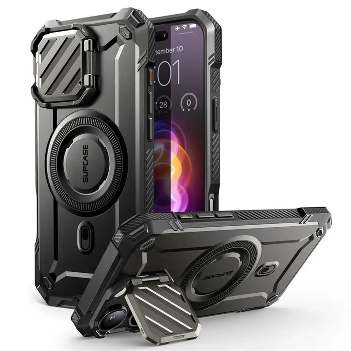 Supcase UB XT Mag Case with MagSafe for iPhone 16 Pro Max - Black - Cell phone cases and covers<<<HurtelXML