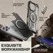Supcase UB XT Mag Case with MagSafe for iPhone 16 Pro Max - Gray - Cell phone cases and covers<<<HurtelXML