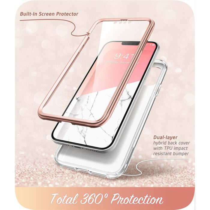 Supcase Cosmo iPhone 14 Plus Case - Pink Marble