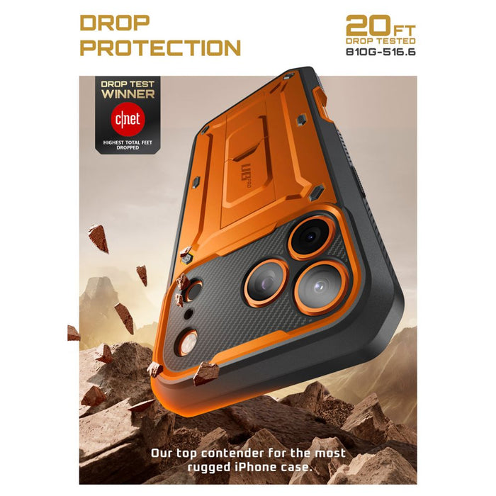 Supcase Unicorn Beetle Pro Case for iPhone 17 Pro Max - Orange