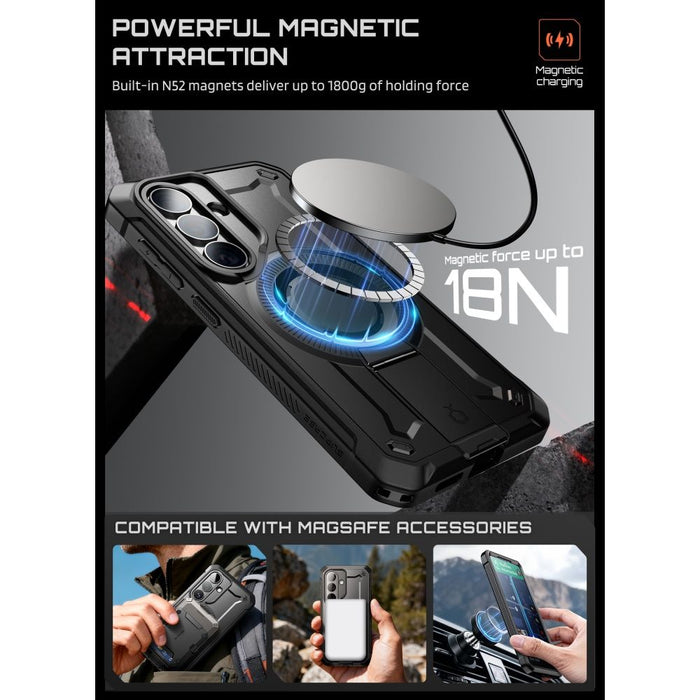 Supcase Unicorn Beetle Pro Mag MagSafe 2-Set Case for Samsung Galaxy S26 - Black