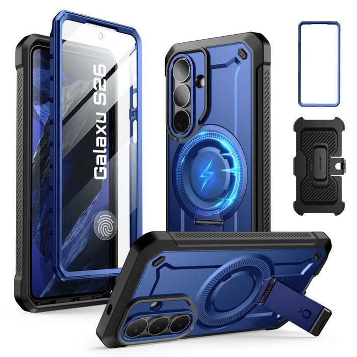 Supcase Unicorn Beetle Pro Mag MagSafe 2-Set Case for Samsung Galaxy S26 - Navy Blue and Black