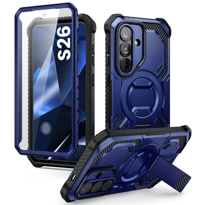 Supcase ArmorBox Mag MagSafe Case for Samsung Galaxy S26 - Navy Blue and Black