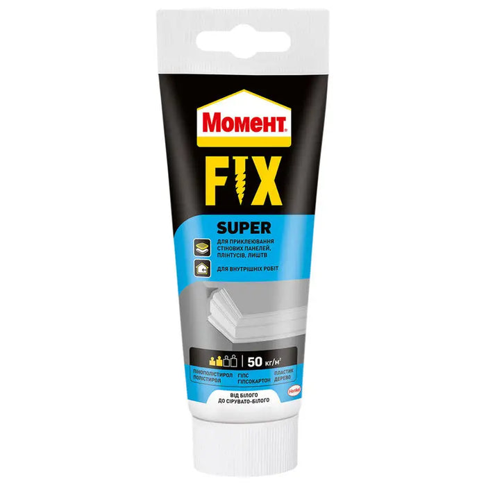 SUPER FIX ASSEMBLY ADHESIVE 250 G MOMENT - Лепила<<<Лепила и ленти<<<Бои и лакове<<<Praktiker&&&Лепила<<<Лепила и