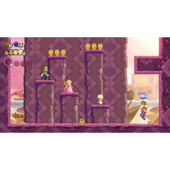 Super Mario Bros Wonder Game (NSW) - Игри<<<Конзоли и аксесоари<<<ТВ Аудио Gaming<<<ZoraSite