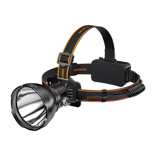 Superfire HL60 headlamp flashlight - 2300 lm 4 modes 330 m 36W LED - Head
