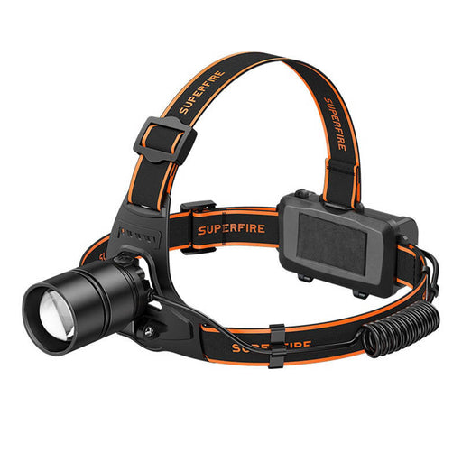 Superfire HL71 headlamp flashlight 500 lm USB 5 modes - Head flashlights<<<Flashlights<<<Outdoor<<<InnproXML