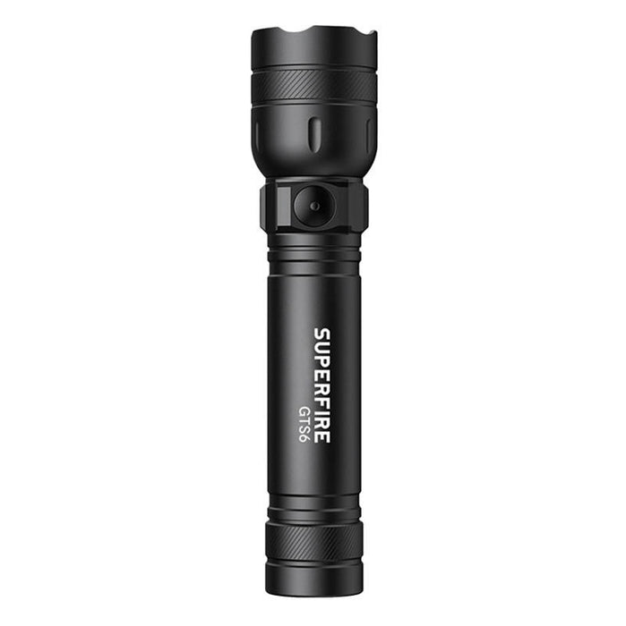 Superfire GTS6 flashlight, 360 lm, USB-C, 7W, 5 modes, 150m