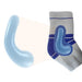 Supporting protector ankle of breathable Corpofix JD-H02 - Health and beauty