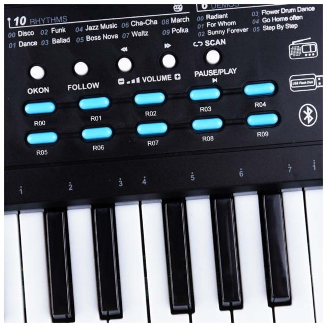SUPRIMO 605 UFB - keyboard with microphone for learning to play, designed for children