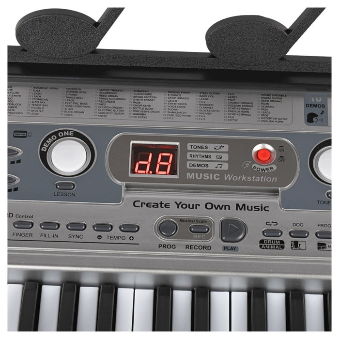 SUPRIMO 824 USB - keyboard with microphone for learning to play, designed for children