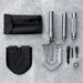 Survival shovel 10-in-1 folding shovel with knife screwdriver glass breaker - Others<<<HurtelXML