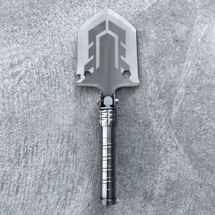 Survival shovel 10-in-1 folding shovel with knife screwdriver glass breaker - Others<<<HurtelXML