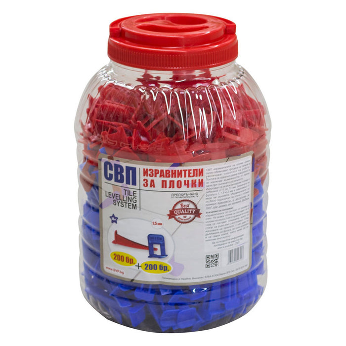 LEVELING SYSTEM 200 + 200 NUMBERS SVP 1.5 MM