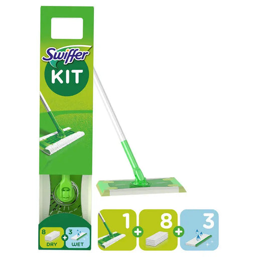 SWIFFER DRY AND WET CLEANING MOP - Мопове метли четки<<<Домашни потреби<<<Кухня<<<Praktiker