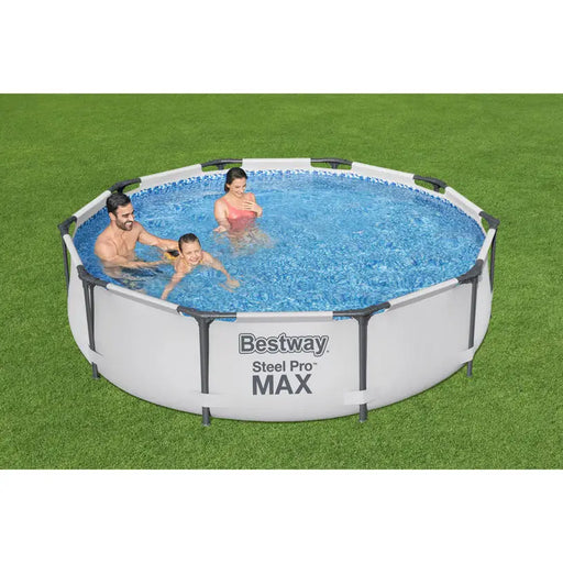 SWIMMING POOL F305X76CM BESTWAY 56408 - Басейни с рамка<<<Басейни плажни артикули и оборудване<<<Градина<<<Praktiker