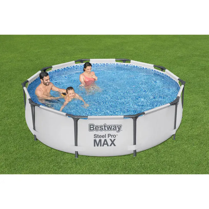 SWIMMING POOL F305X76CM BESTWAY 56408 - Басейни с рамка<<<Басейни плажни артикули и оборудване<<<Градина<<<Praktiker