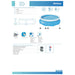 SWIMMING POOL F305X76CM BESTWAY 57270 - Надуваеми басейни<<<Басейни плажни артикули и оборудване<<<Градина<<<Praktiker