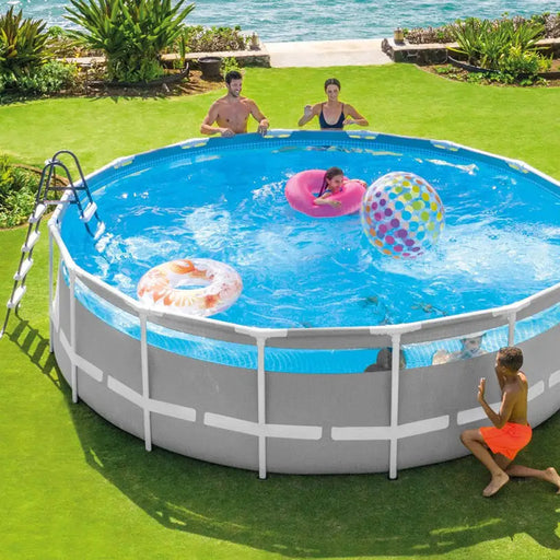 SWIMMING POOL F488X122CM CLEARVIEW INTEX 26730NP - Басейни с рамка<<<Басейни плажни артикули и
