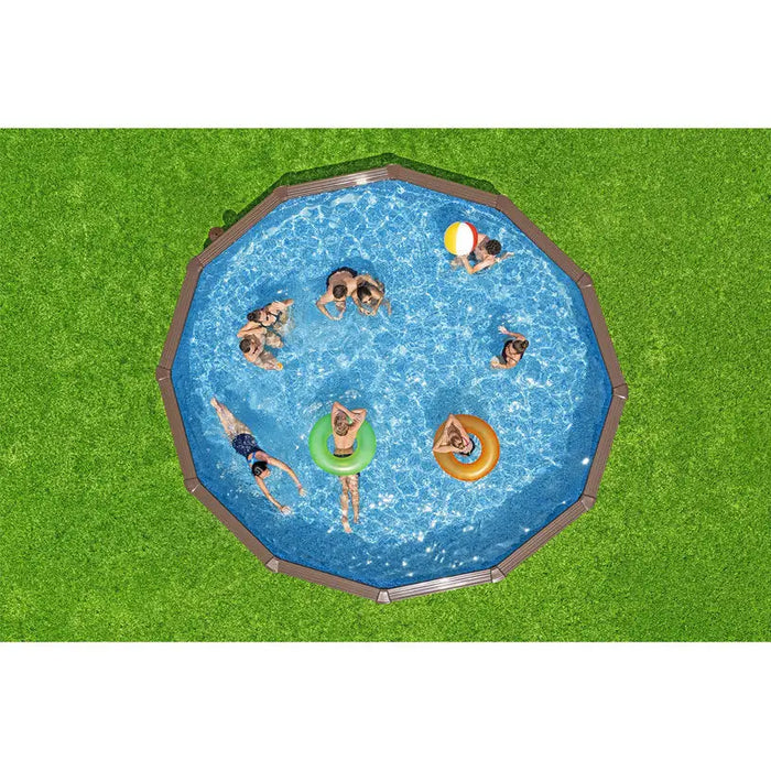 SWIMMING POOL F550X130CM HYDRIUM BESTWAY 561CS - Басейни с рамка<<<Басейни плажни артикули и