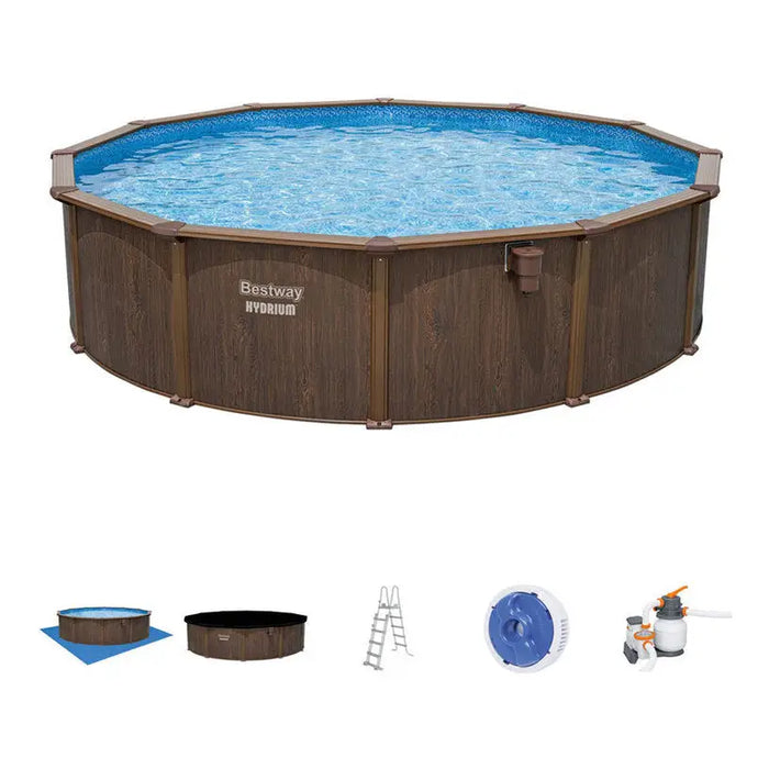 SWIMMING POOL F550X130CM HYDRIUM BESTWAY 561CS - Басейни с рамка<<<Басейни плажни артикули и