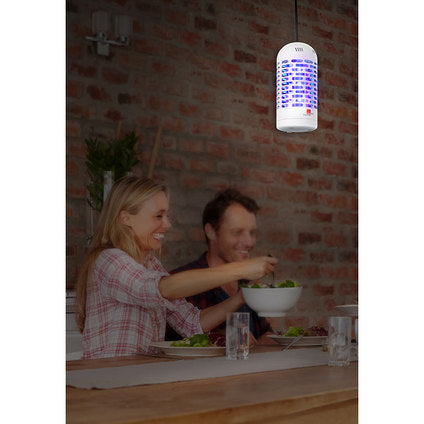 DEVICE AGAINST INSECTS WITH LED LAMP SWISSINNO