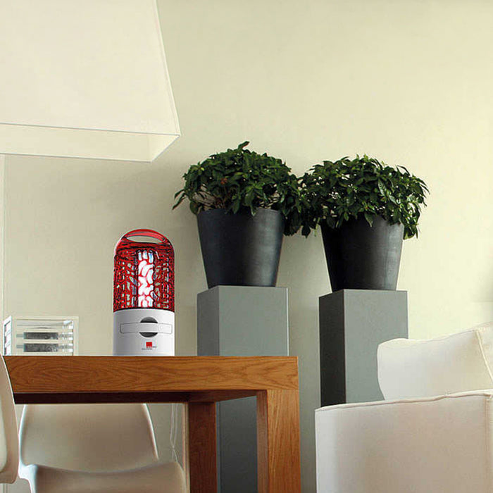 DEVICE AGAINST INSECTS WITH LED LAMP SWISSINNO