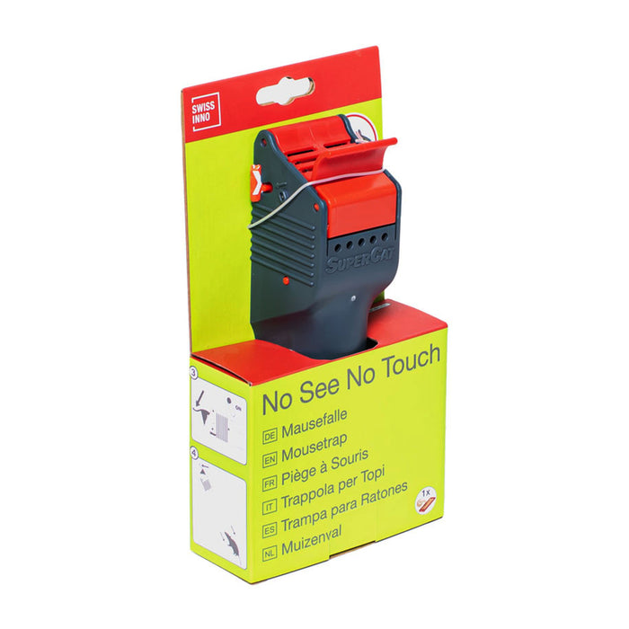 MOUSE TRAP + BAIT SWISSINNO NO SEE NO TOUCH