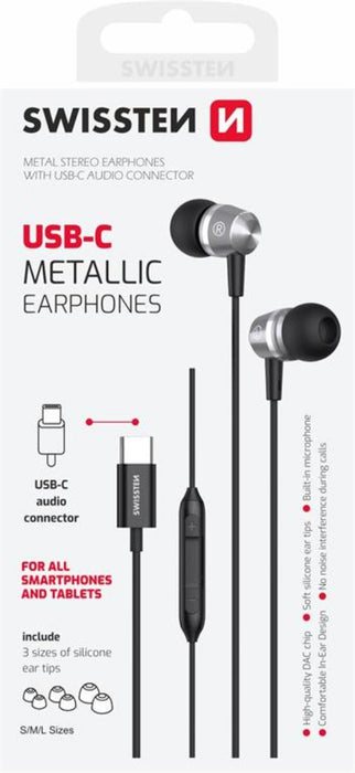 SWISSTEN CABLE HEADPHONES