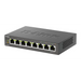 Switch D-Link DGS-1008P 4x PoE + 4 x standard 10/100/1000 Gigabit, - Комутатор - Неуправляеми<<<Мрежи<<<Мрежи и умен