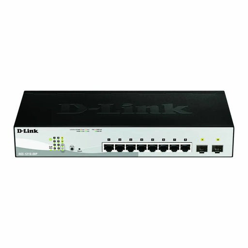 Switch D-Link DGS-1210-08P/E Black - Електроника Телефони и таблети<<<Компютри| Електроника<<<BigBuy&&&Калъфи за