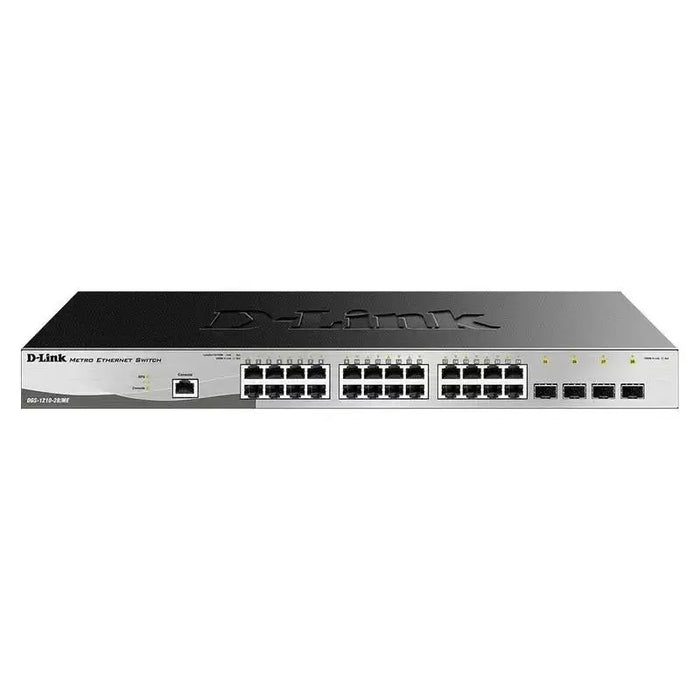 Switch D-Link DGS-1210-28 24x 1G 4x 1G SFP Managed Cabinet mounting - Суичове - с контрол<<<Мрежово